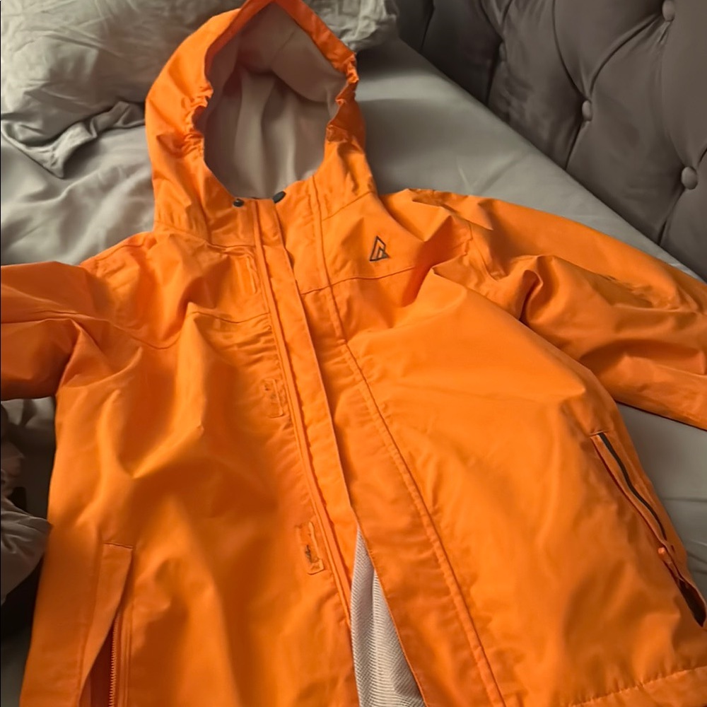 Kids Orange Raincoat